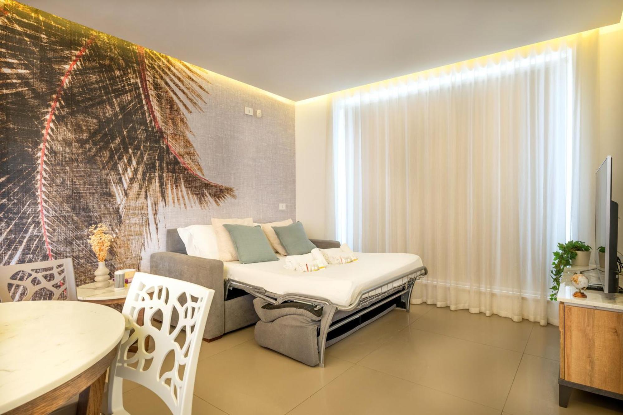 Exclusive Deluxe Apt Up To 6 People & Heated Tub 폴리나노 아마레 외부 사진